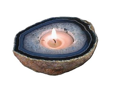 Thick Slab Tea Light Holder