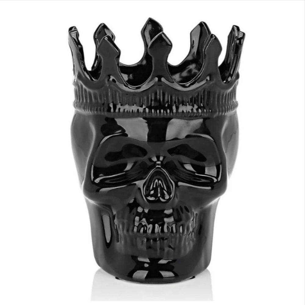 Black Dantés Skull Candle, 23.3 oz. - Secret Sucré Scent