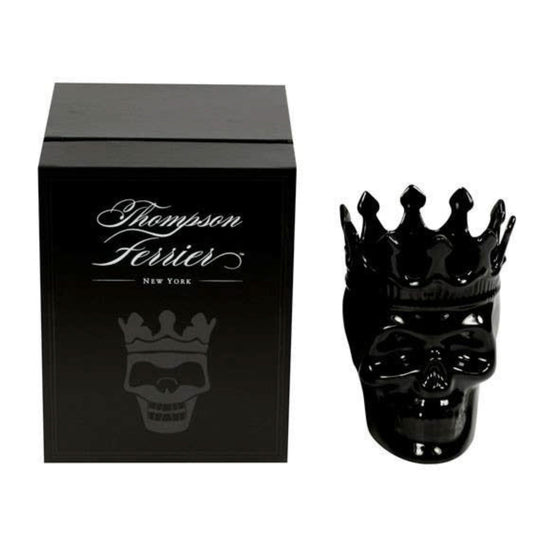 Black Dantés Skull Candle, 23.3 oz. - Secret Sucré Scent