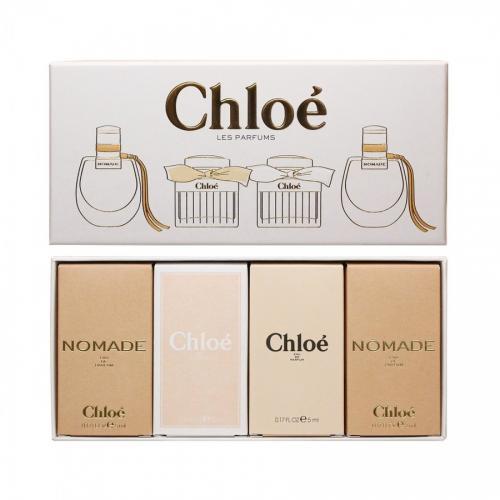 Chloe Variety 4 Piece Mini Gift Set for Women – 4 x 0.17 oz EDP Minis
