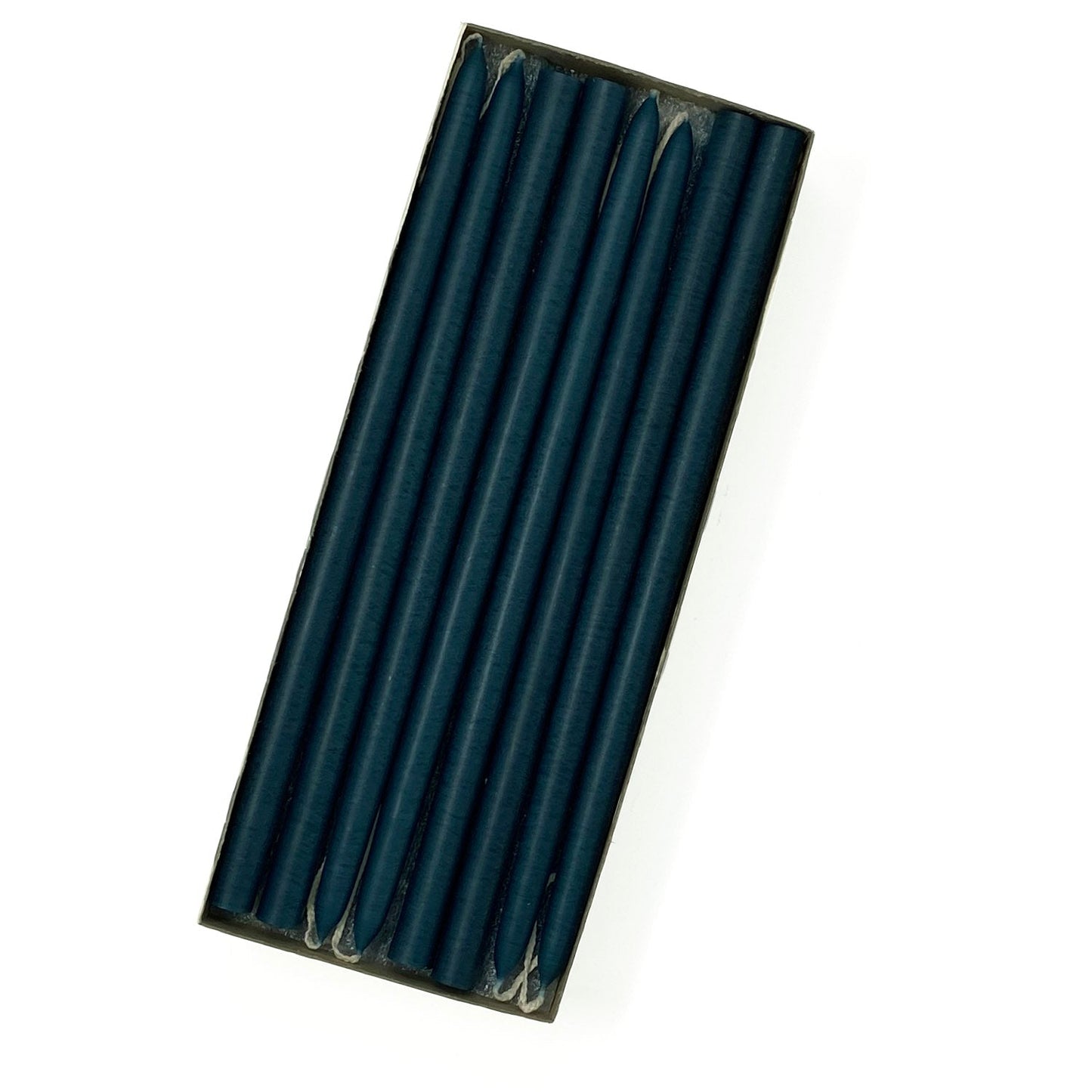 Mole Hollow Candles, 10" Tiny Unscented Taper Candle, Set of 24- Choose from 39 Colors!