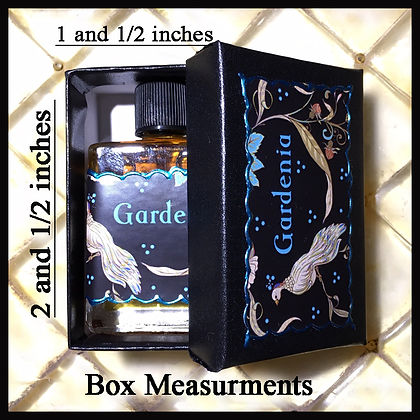 Seventh Muse, Perfume Oil in Black Box, Gardenia Scent