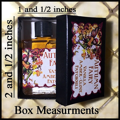 Seventh Muse, Perfume Oil in Black Box, Autumn Fairy Scent