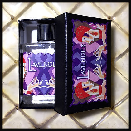 Seventh Muse, Perfume Oil in Black Box, Lavender Scent