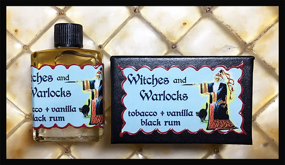 Seventh Muse, Perfume Oil in Black Box, Witches & Warlocks Scent