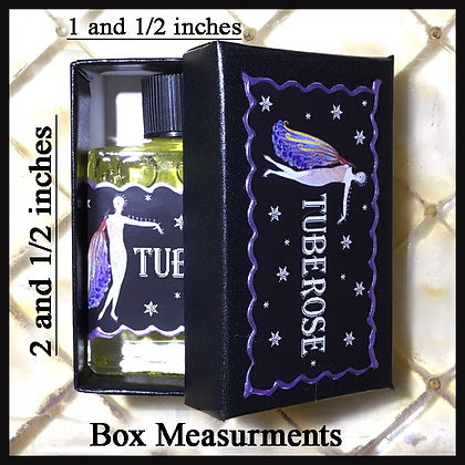 Seventh Muse, Perfume Oil in Black Box, Tuberose Scent