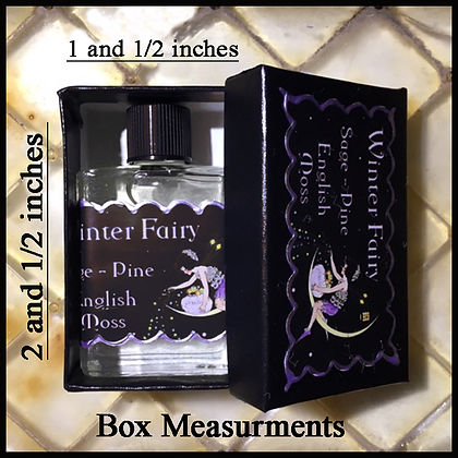Seventh Muse, Perfume Oil in Black Box, Winter Fairy Scent