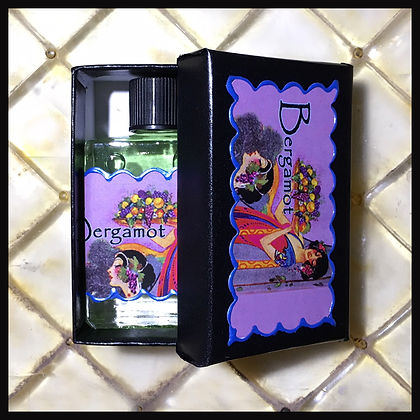Seventh Muse, Perfume Oil in Black Box, Bergamot Scent