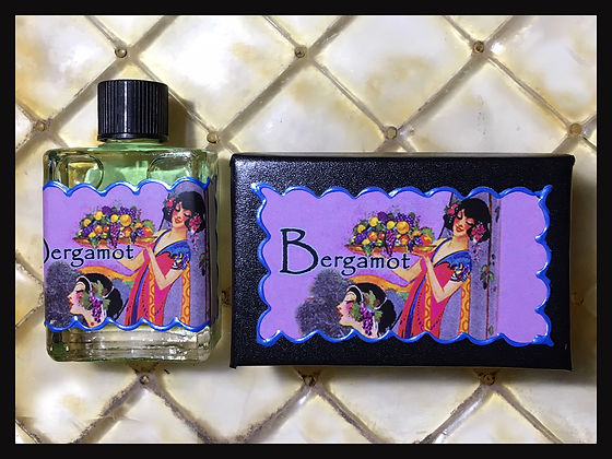 Seventh Muse, Perfume Oil in Black Box, Bergamot Scent