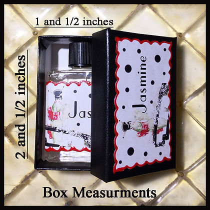 Seventh Muse, Perfume Oil in Black Box, Jasmine Scent