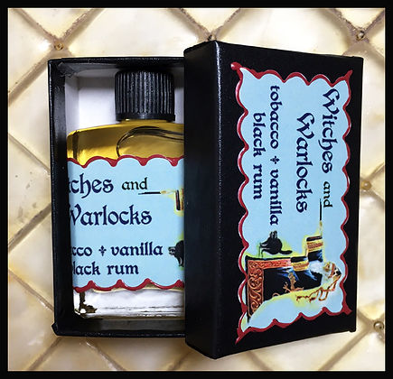 Seventh Muse, Perfume Oil in Black Box, Witches & Warlocks Scent