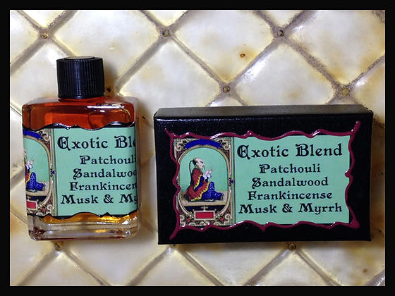 Seventh Muse, Perfume Oil in Black Box, Exotic Blend Scent