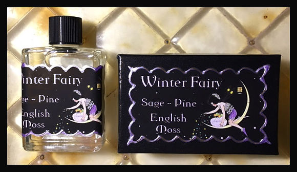 Seventh Muse, Perfume Oil in Black Box, Winter Fairy Scent