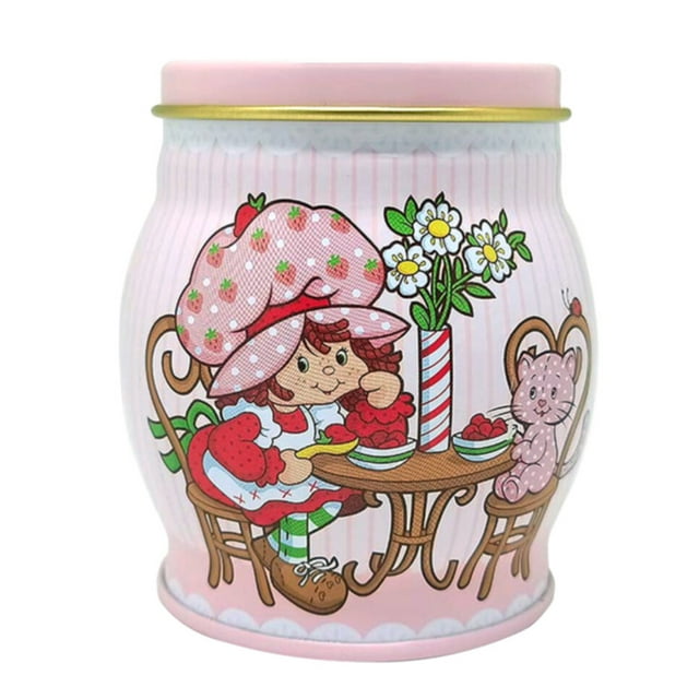 Strawberry Shortcake Berry Sweet Sugared Gummies, 3.7 Ounce Candy Tin - 6 Count Display Box