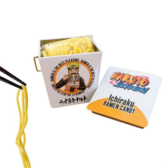 Boston America Naruto Ichiraku Ramen Candy Tin, Fruit Punch Flavor, 1 Ounce - 12 Count Display Box
