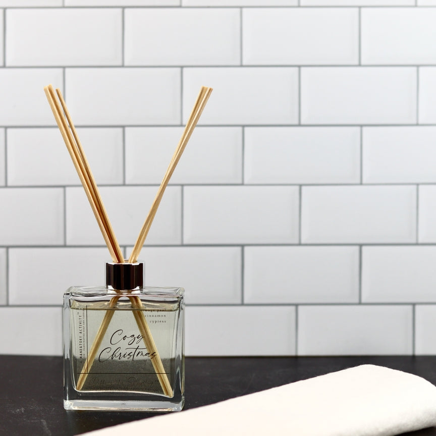 A Mandatory Activity, Diffuse the Situation: Cozy Christmas Reed Diffuser