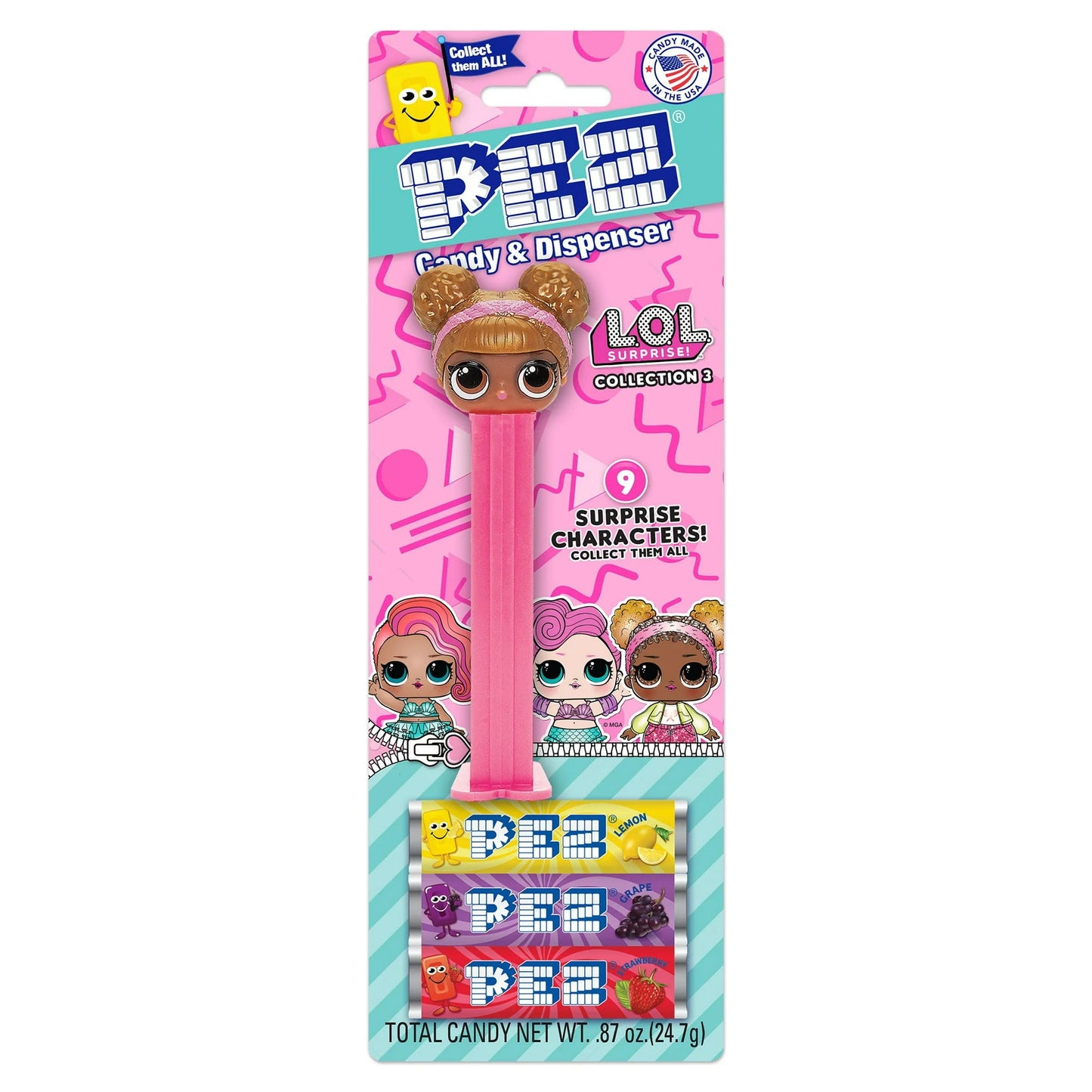 PEZ LOL Surprise Collection Dispenser Blister Pack