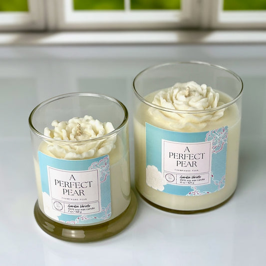A Mandatory Activity, A Perfect Pear Candle - Champagne Pear Soy Candle