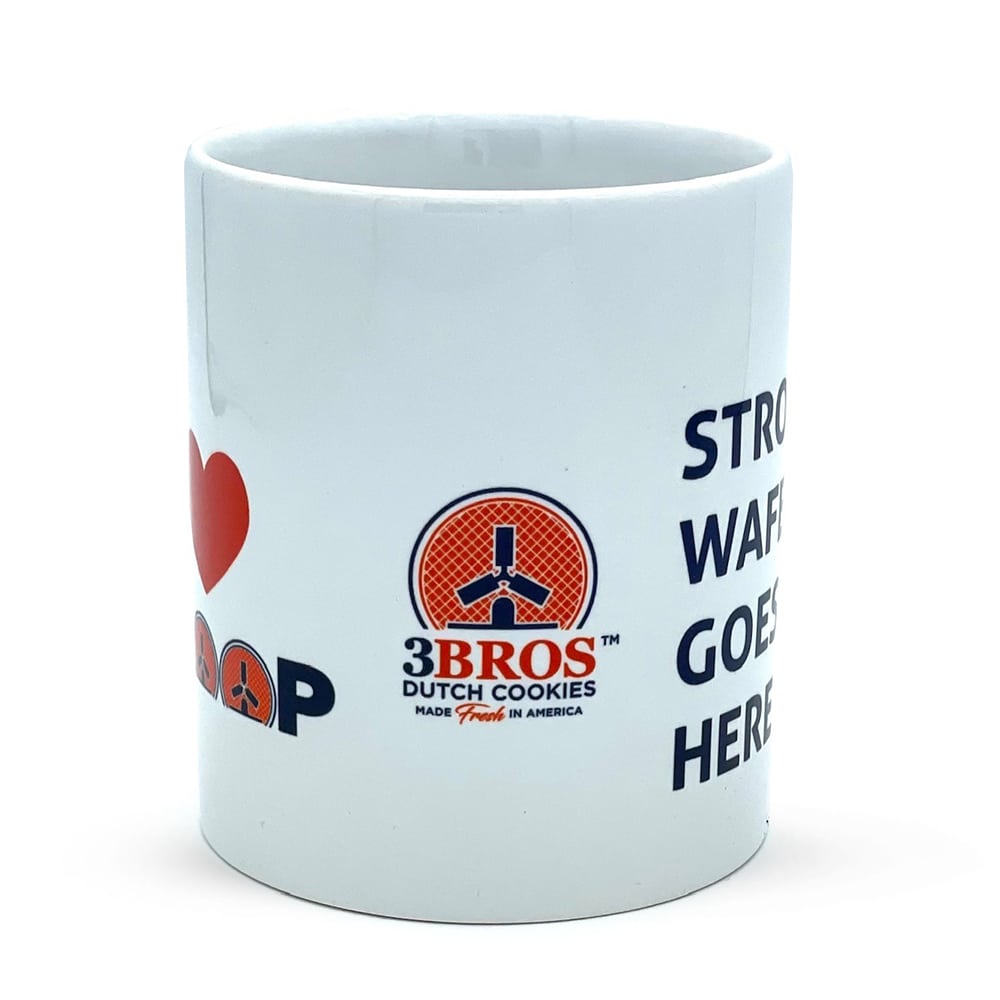 3Bros mug – Stroopwafel Goes Here