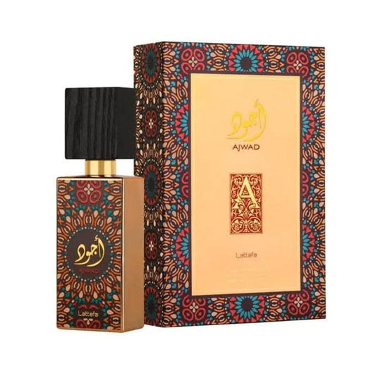 Lattafa Ajwad Eau de Parfum Unisex Perfume, 60 ml
