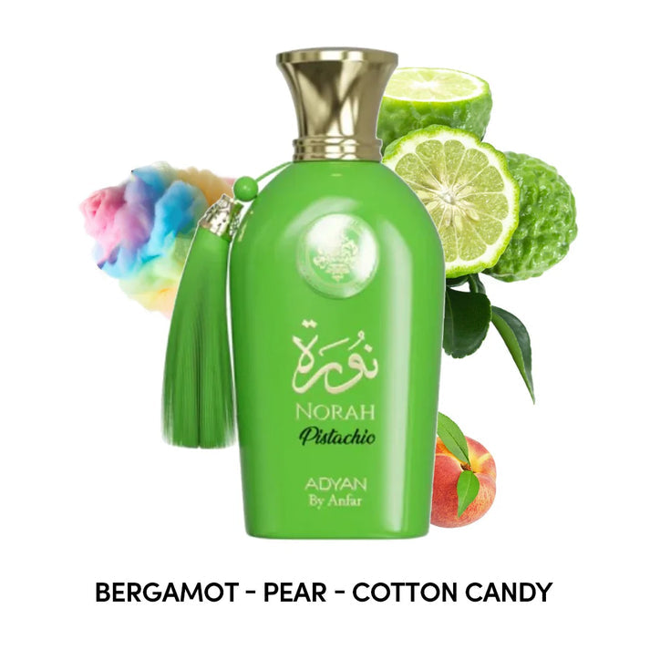 Adyan Norah Pistachio Eau De Parfum For Women, 100 ml