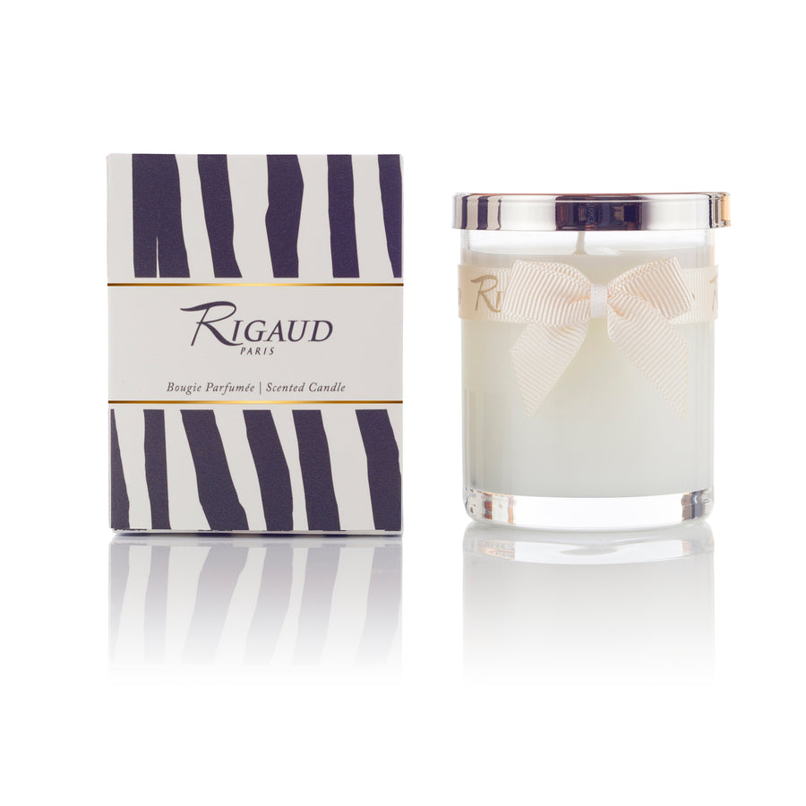 Rigaud Scented Candle, Handmade in France, Gardénia