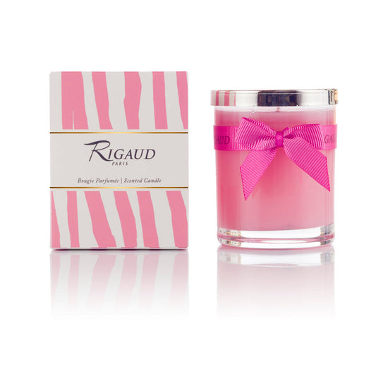 Rigaud Scented Candle, Handmade in France, Rose Couture