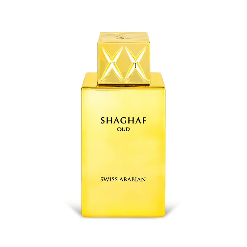Swiss Arabian Shaghaf Oud Luxury Eau de Parfum Unisex Perfume Spray, 75 ml