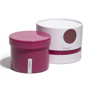 Vella & Co, Groovy Daisy & Cashmere 16 Ounce Soy Candle, Purple Glass