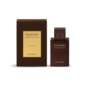 Swiss Arabian Shaghaf Amber Infusion Luxury Eau de Parfum Unisex Perfume Spray