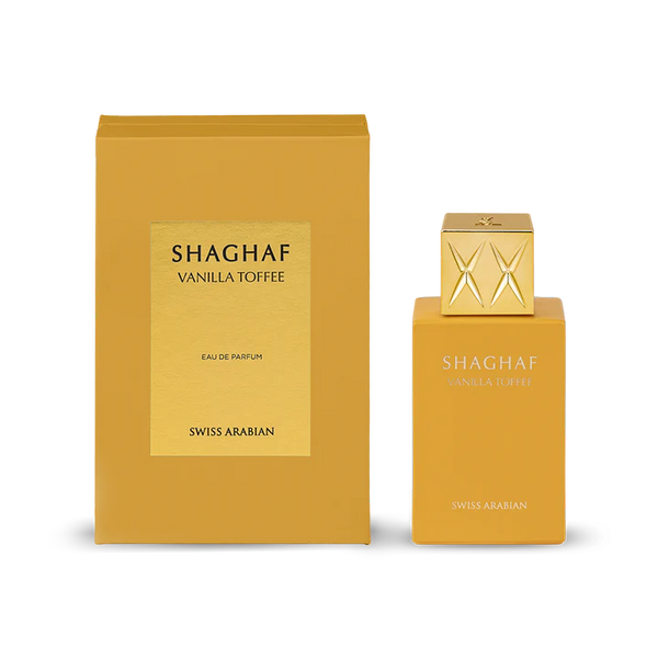 Swiss Arabian Shaghaf Vanilla Toffee Luxury Eau de Parfum Unisex Perfume Spray