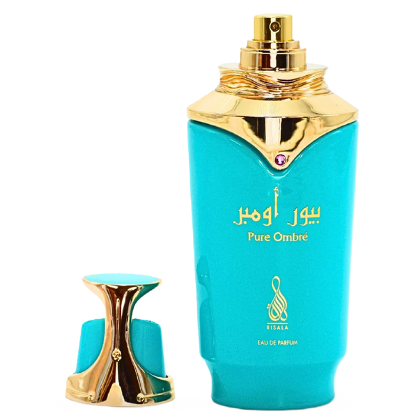 Risala Pure Ombre Eau de Parfum Unisex Perfume, 100 ml