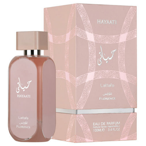 Lattafa Hayaati Florence Eau de Parfum Spray for Women, 100 ml