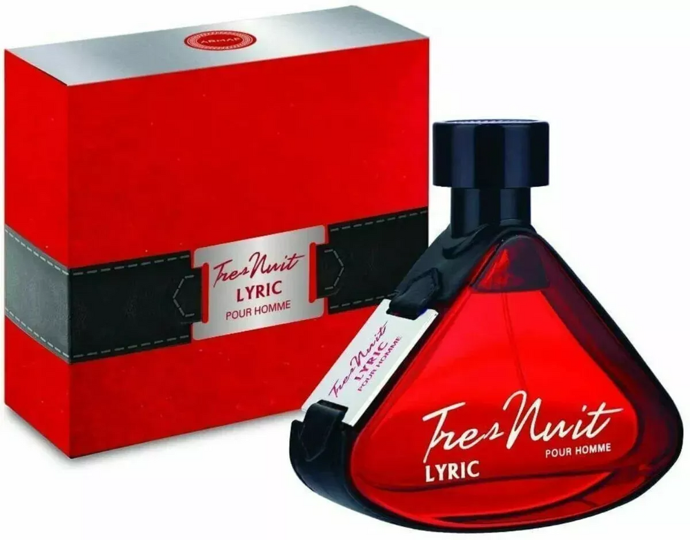 Armaf Tres Nuit Lyric Eau De Parfum for Men, 100 ml