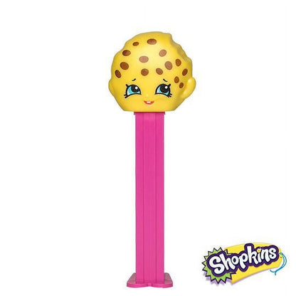 PEZ  Shopkins Collectable Candy Dispenser Blister Pack