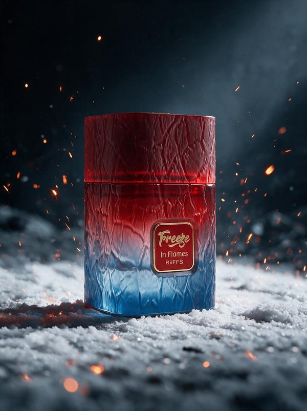 Riiffs Freeze in Flames Extrait de Parfum Spray Unisex Perfume, 100 ml
