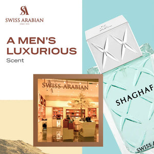 Swiss Arabian Shaghaf Masculine Luxury Eau de Parfum Spray for Men, 75 ml