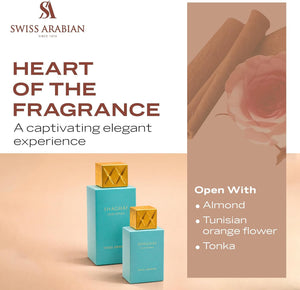 Swiss Arabian Shaghaf Oud Tonka Luxury Eau de Parfum Unisex Perfume Spray