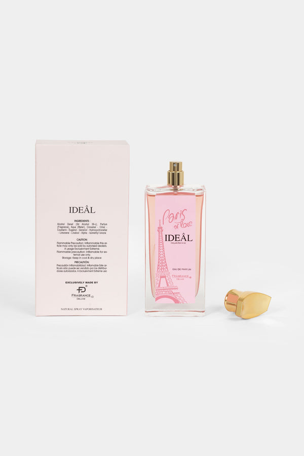 Wadi Al Khaleej Fragrance Deluxe Paris of Love Ideal Pour Femme Eau De Parfum For Women, 100 ml