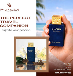 Swiss Arabian Shaghaf Oud Azraq Luxury Eau de Parfum Unisex Perfume Spray