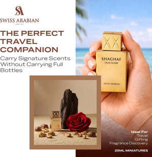 Swiss Arabian Shaghaf Oud Elixir Luxury Eau de Parfum Unisex Perfume Spray