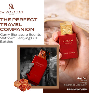 Swiss Arabian Shaghaf Oud Ahmar Luxury Eau de Parfum Unisex Perfume Spray