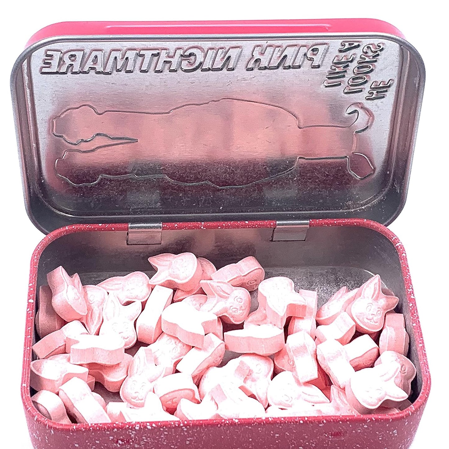 A Christmas Story, Pink Nightmare Mints, 1.5 Ounce Candy Mints Tin - 18 Count Display Box