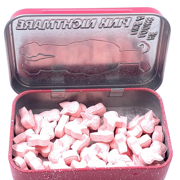 A Christmas Story, Pink Nightmare Mints, 1.5 Ounce Candy Mints Tin