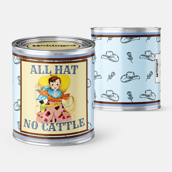 All Hat No Cattle Western Soy Candle