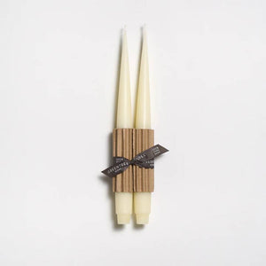 Greentree Home Candle, Apollo Unscented Taper Handmade Beeswax Candles