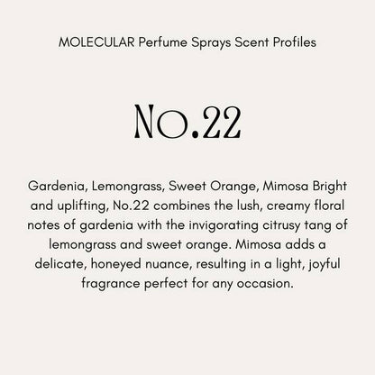 Buffalo Gal, MOLECULAR Clean Natural Perfume Sprays