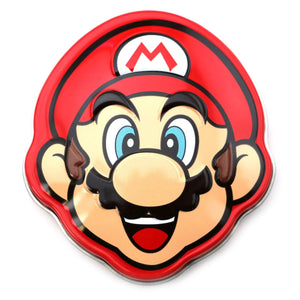 Nintendo Mario Brick Breakin' Candies, Cherry Flavored Hard Candy in Mario Shaped Tin - 18 Count Display Box