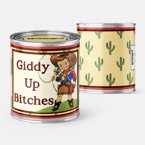 Giddy Up Bitches Western Theme Soy Candle