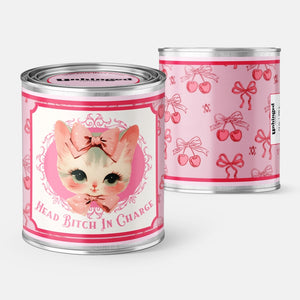 Head Bitch in Charge Feline Soy Candle